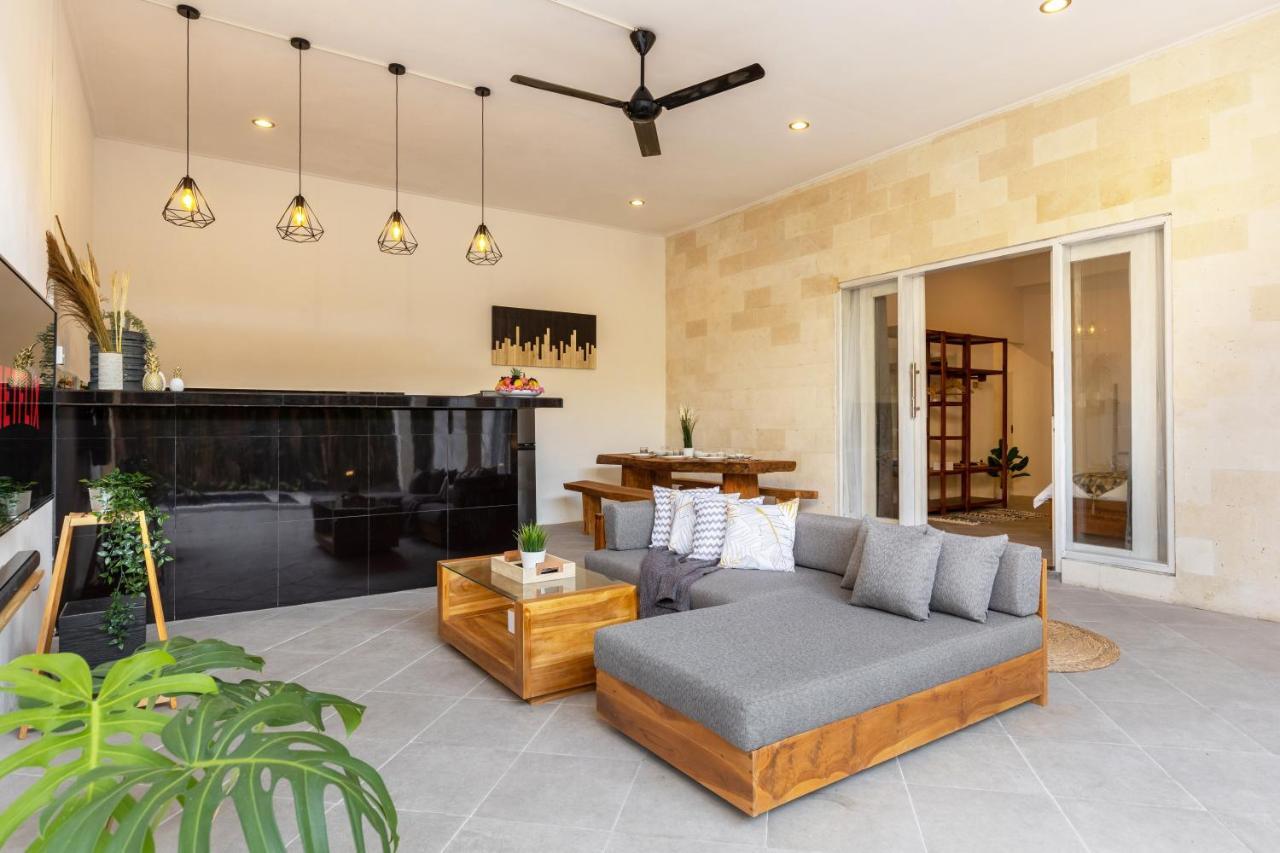 ☆ Villa Dilaraa ☆ Canggu 3Br Pool Batu Bolong Echo Beach Ngoại thất bức ảnh